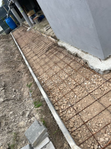 Photo de galerie - Création de terrasse, béton