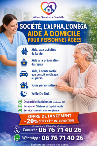 Photo de galerie - Les soins à domicile plus le nettoyage 