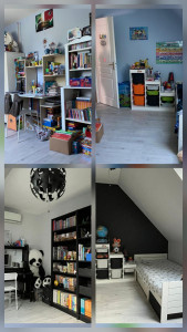 Photo de galerie - Tri, désencombrement, nettoyage, peinture, réaménagement, déco