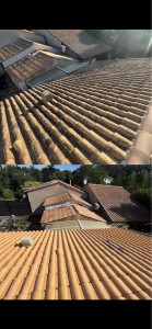 Photo de galerie - Nettoyage  de toiture 