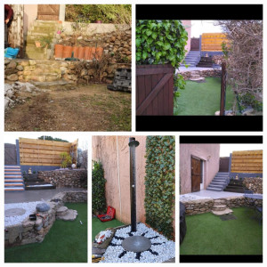 Photo de galerie - Rénovation d’un jardin laisser à l’abandon 