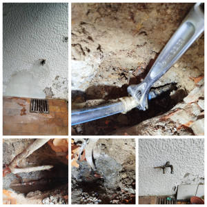 Photo de galerie - ? Remplacement de l’ancienne installation d’eau – étape par étape, nous éliminons les fuites et préparons des raccordements solides pour de longues années.