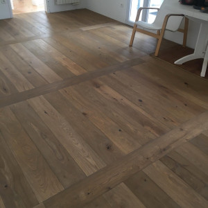 Photo de galerie - Pose de parquet - Revêtement de sol