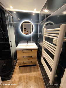 Photo de galerie - Rénovation SDB a Paris 75003 ( APRÈS)