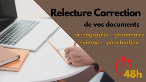 Photo de galerie - Travaux de relecture correction et mise en page de documents