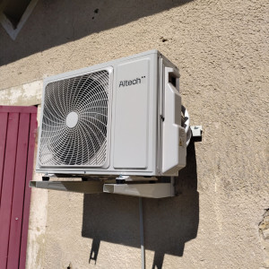 Photo de galerie - Pose d'un monosplit 