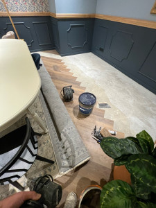 Photo de galerie - Pose de parquet - Revêtement de sol