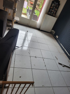 Photo de galerie - Pose carrelage 