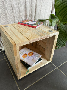 Photo de galerie - Envoyez-moi les dimensions souhaitées, et je me ferai un plaisir de réaliser votre meuble en bois de palette sur mesure !