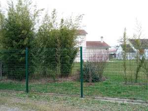 Photo de galerie - Pose de grillage 