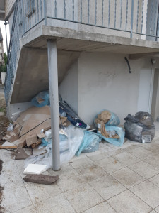 Photo de galerie - Avant évacuation de déchets 