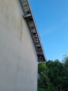 Photo de galerie - Rénovation dessous de toit en PVC