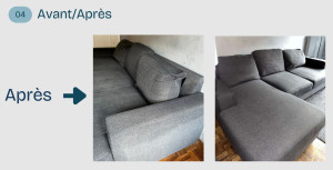 Photo de galerie - Nettoyage fait à l'aide du Kärcher Puzzi 8/1