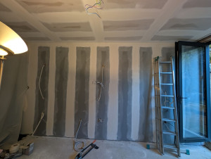 Photo de galerie - Pose de bandes 