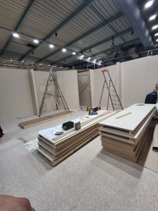 Photo de galerie - Pose de meuble de salle de bain (avant )
