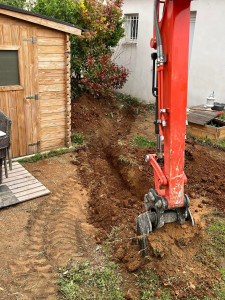 Photo de galerie - Raccordement local technique 