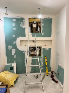 Photo de galerie - Création d’une salle de bain complète 