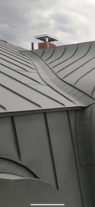 Photo de galerie - Noue sur couverture joint debout