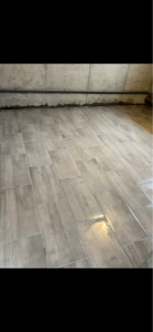 Photo de galerie - Carrelage garage 