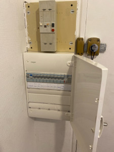 Photo de galerie - Remplacement d’ancien tableau électrique 