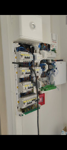 Photo de galerie - Tableau électrique ,tableaux visiophone alarme incendie et et alarme intrusion 