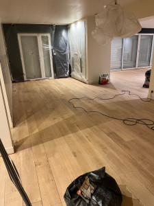 Photo de galerie - Pose de parquet - Revêtement de sol