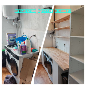 Photo de galerie - Optimisation d’espace buanderie