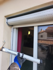 Photo de galerie - Changement moteur volet roulant sur Argelès sur mer 