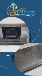 Photo de galerie - Nettoyage d'une hotte 