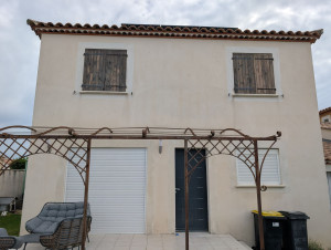 Photo de galerie - Nettoyage façade après 1ier passage 