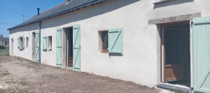 Photo de galerie - Mise en peinture des volets bois