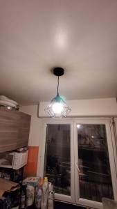 Photo de galerie - Changement de plafonnier (APRÈS)