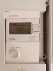 Photo de galerie - Branchement et réglages thermostat d'ambiance 