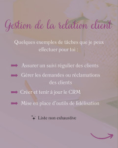 Photo de galerie - Mes services 