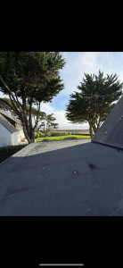 Photo de galerie - Réalisation d’un toit terrasse sur une extension de maison