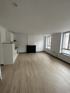 Photo de galerie - Pose de parquet +installation cuisine raccordement évacuation et arrivée d'eau !