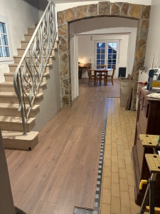 Photo de galerie - Pose parquet 