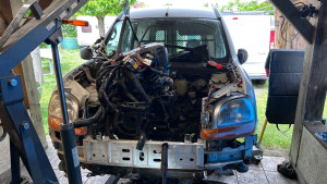 Photo de galerie - Moteur et embrayage Renault kangoo