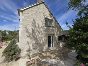 Photo de galerie - Réfection rives , et pierres apparentes
 