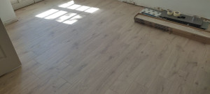 Photo de galerie - Pose de parquet de 25 M2 a roquemaure 