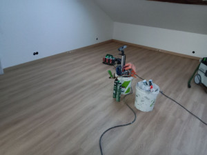 Photo de galerie - Pose de parquet - Revêtement de sol