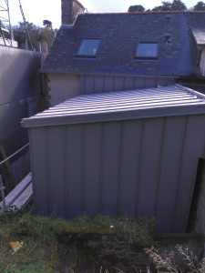 Photo de galerie - Bardage joint debout prefa