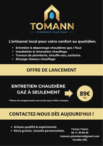 Photo de galerie - Offre de lancement pour les entretiens chaudière GAZ