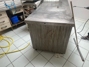 Photo de galerie - Préparation - nettoyage de salle