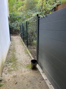 Photo de galerie - Pose de cloture