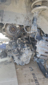 Photo de galerie - Remplacement embrayage 4x4 mitsubishi 