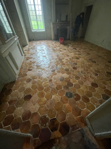 Photo de galerie - Pose de tommette 