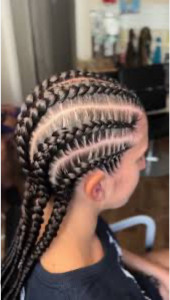 Photo de galerie - Tresses collée 