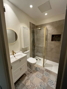 Photo de galerie - On a fait les travaux de A à Z plomberie carrelage peinture.