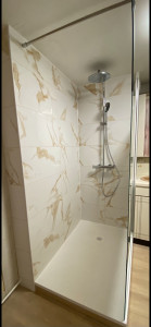Photo de galerie - Pose d une douche 